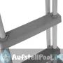 BestWay Sicherheitsleiter mit Plattform für 120 und 132 cm-Pools.